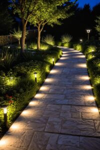 Instalación de iluminación de jardín en Murcia