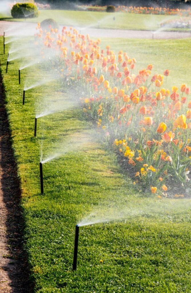 Los mejores sistemas de riego para jardines mediterráneos